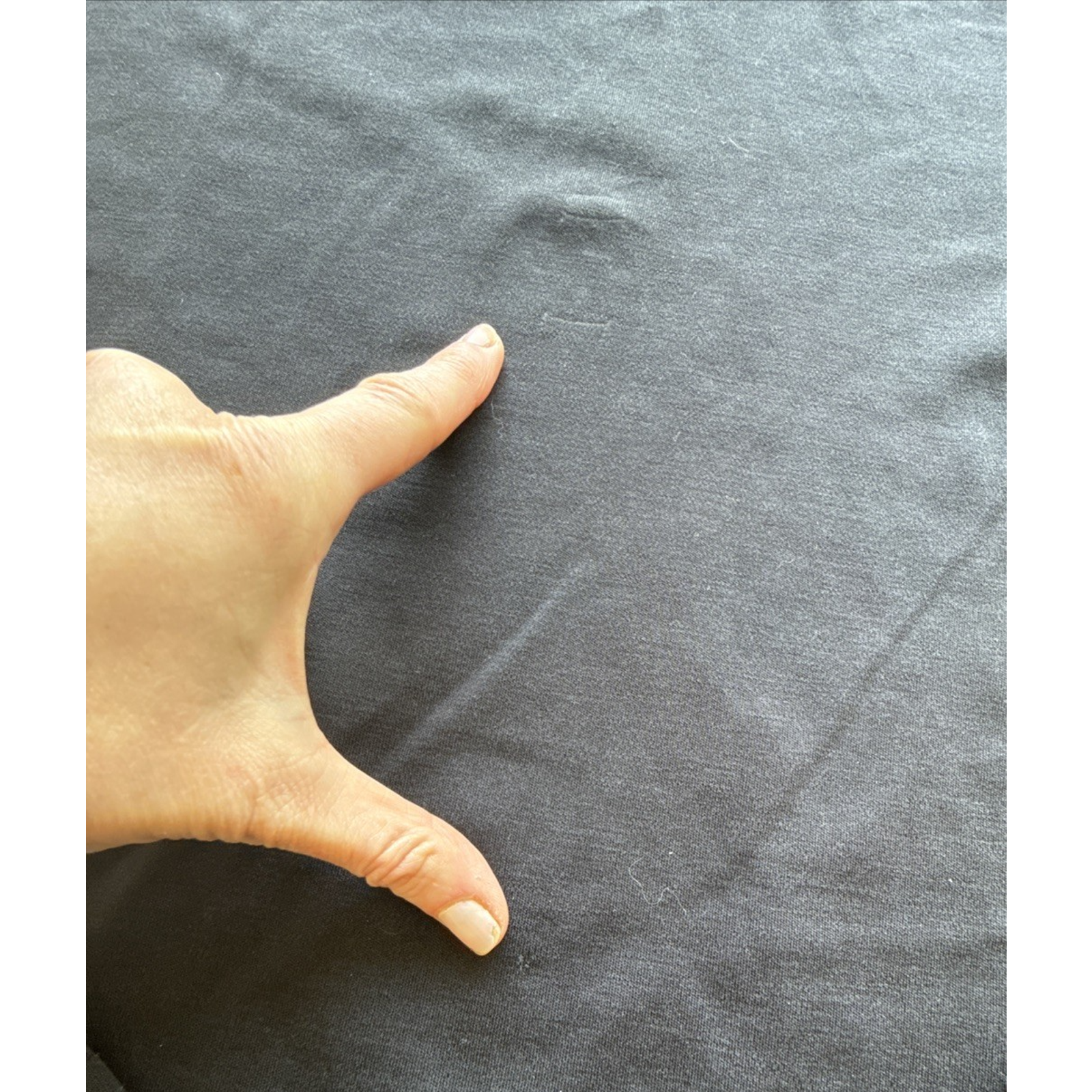Wool&Prince Men’s Long Sleeve Shirt In Black, Size Small. Marino Blend — image 4 of 7